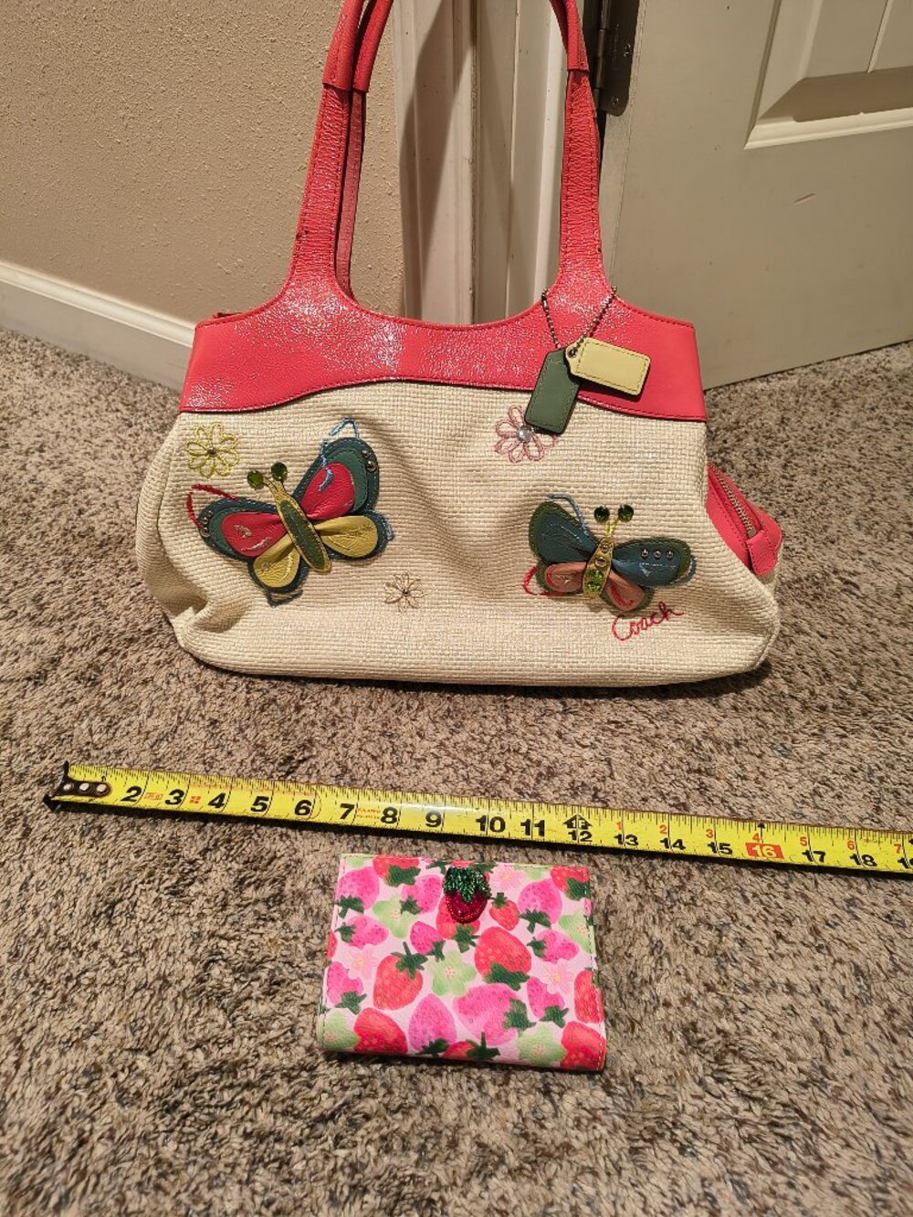 Coach Butterfly Purse